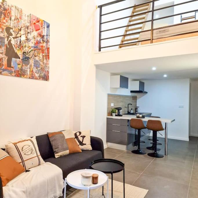Apartmán L'Atelier C Magnifique Loft Avec Terrasse Privee Saint-Etienne  Exteriér fotografie